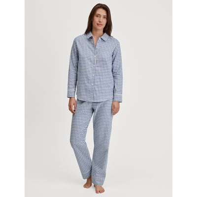 Pyjama en flanelle, boutonné de bout en bout manches longues Coton FLANNEL DREAMS CALIDA
