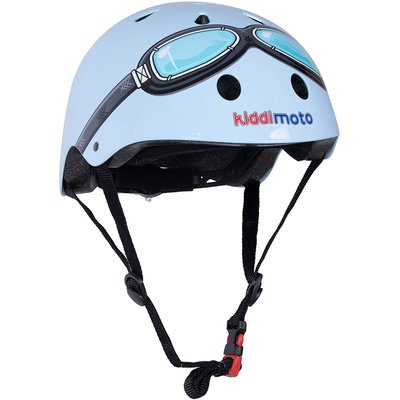 Casque De Vélo : Blue Goggle (taille M) KIDDIMOTO