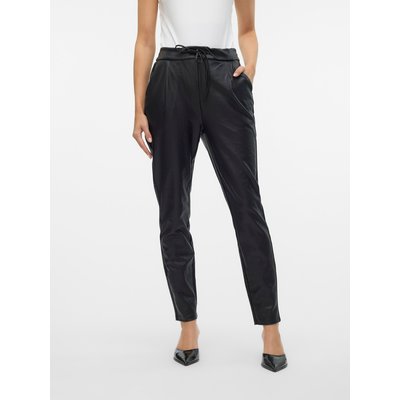 Pantalon droit enduit VERO MODA