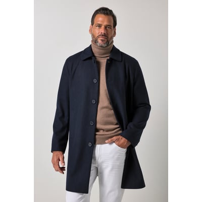 Manteau en laine mélangée déperlante JP1880