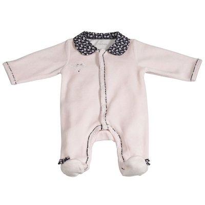 Pyjama bébé à manches longues en velours SAUTHON