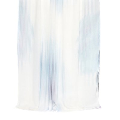 Foulard Ikat en viscose à motif fleurs DRAEGER PARIS