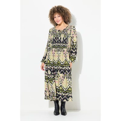 Robe midi smockée, ligne en A ULLA POPKEN