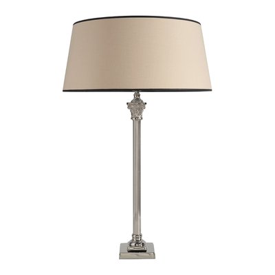 Pied de lampe en aluminium BLANC D’IVOIRE