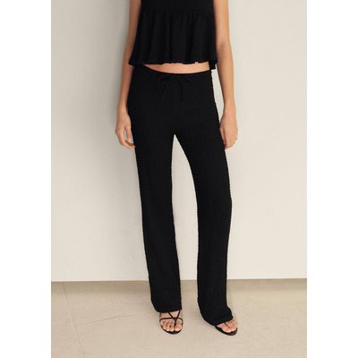Pantalon texturé MANGO