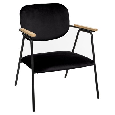 Fauteuil design en velours Dyer ATMOSPHERA