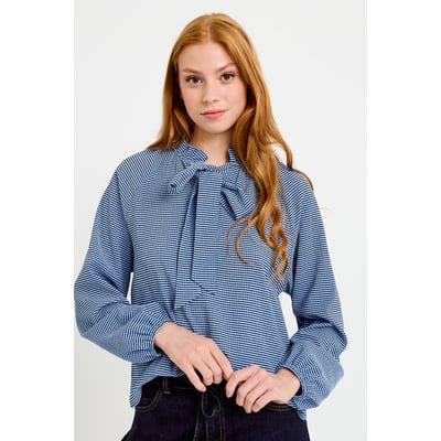 Blouse col montant manches longues CACHE CACHE