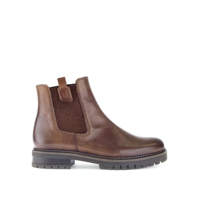 Bottines Chelsea en cuir à talon décroché GABOR