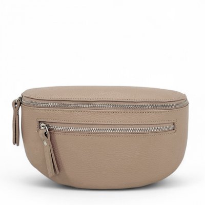 Sac banane en cuir grainé LOU-ANN OH MY BAG