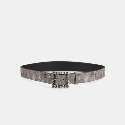 Ceinture strass avec boucle carrée ALMA EN PENA