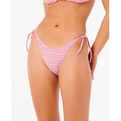 Bas de Bikini ISLES PLAID HI LEG SKIMPY RIP CURL