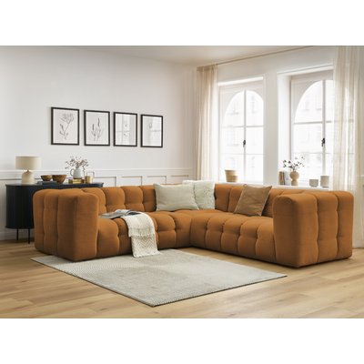 Canapé d'angle fixe 4 places en tissu, CLOUD BOBOCHIC