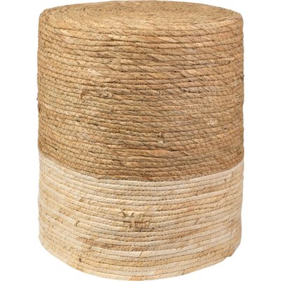 Tabouret en fibres naturelles  style déco épuré RECOLLECTION
