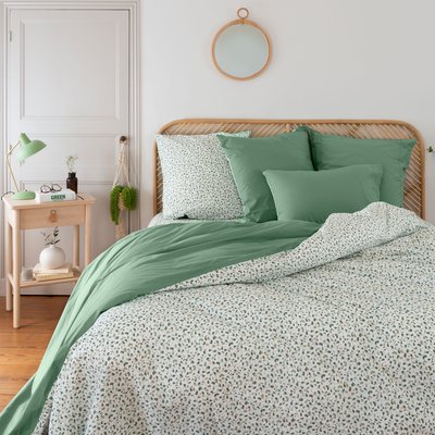 Housse de couette Thym Vegetal NEO CARRE BLANC