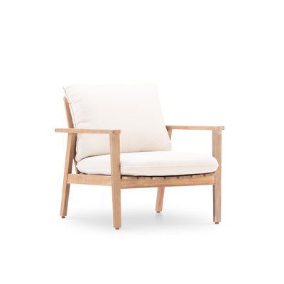 Fauteuil en bois, lot de 2, CANNES DEFORA HOME