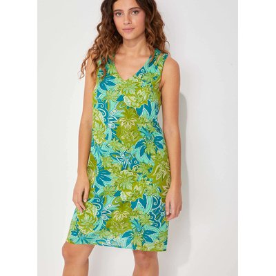 Robe bretelles fantaisie coton bio JUDITH LA FIANCÉE