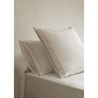 Taie d'oreiller percale de coton 200 fils 45x110 cm MANGO HOME