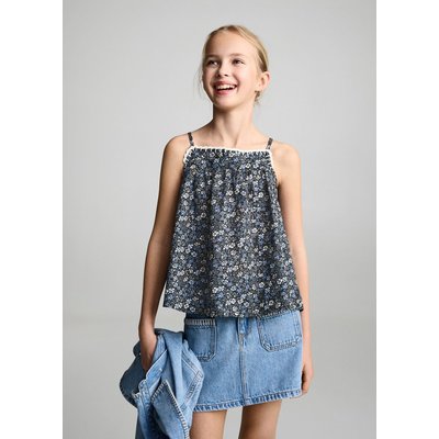 Blouse brodée fleurs MANGO KIDS