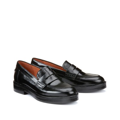 Mocassins cuir Mirna, semelle épaisse JONAK