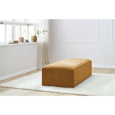 Pouf tissu texturé, MEGEVE BOBOCHIC