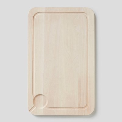 Planche à découper, 20x27cm, bois de hêtre MONOPRIX MAISON