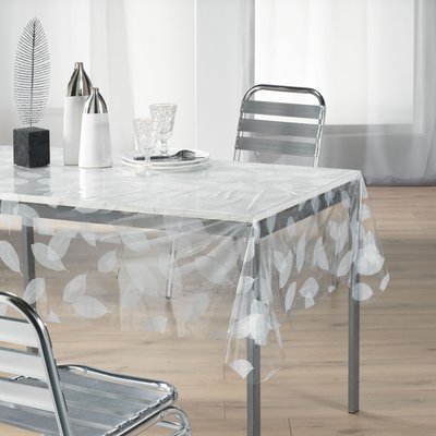 Nappe cristal imprimée feuillages DOUCEUR D'INTÉRIEUR