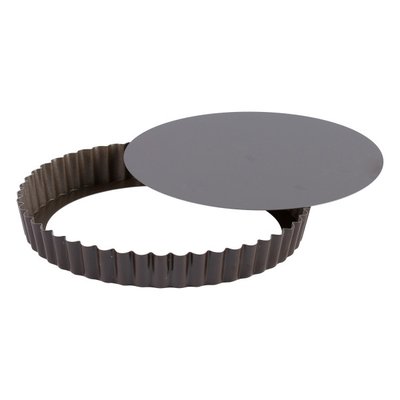 Tourtière cannelée Gobel fond mobile plusieurs tailles GOBEL