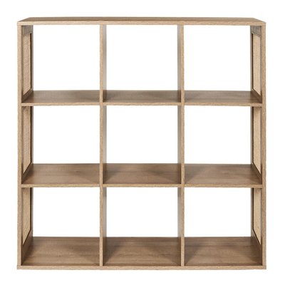 Etagère de rangement 9 cases Bali en cannage THE HOME DECO FACTORY