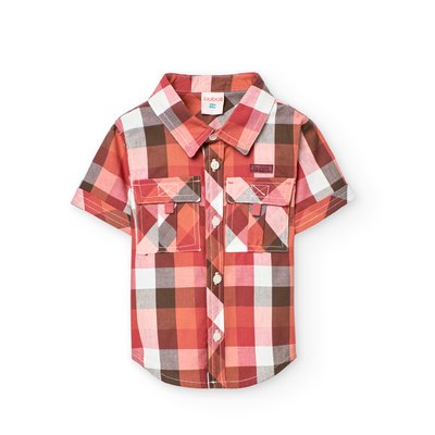 Chemise en popeline a carreaux BOBOLI