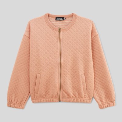 Cardigan en molleton quilté uni, certifié OEKO-TEX MONOPRIX TEENS