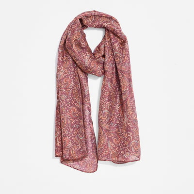 Foulard motif cachemire GRAIN DE MALICE