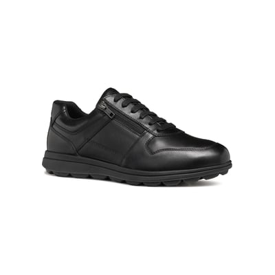 Baskets respirantes zippées en cuir Spherica EC12 GEOX
