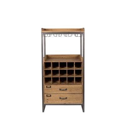 Armoire bar à vin vintage - EDGAR DRAWER
