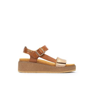 Sandales compensées cuir Alzira PIKOLINOS