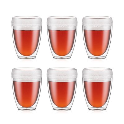 Bodum 0.35 L Transparent PAVINA OUTDOOR Set 6 gobelets double paroi plastique BODUM