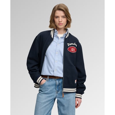Veste Bomber Jersey Country Club SUPERDRY