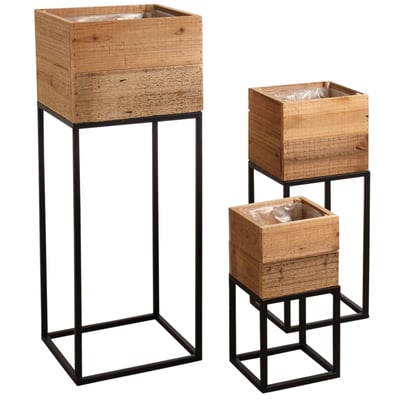 Sellettes jardinières Lofty (Lot de 3) AUBRY GASPARD