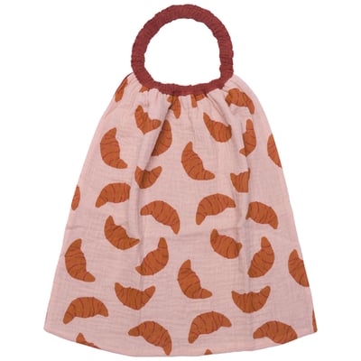 Serviette élastiquée en double gaze BB & CO
