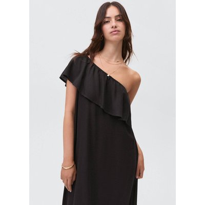 Robe lin volantée MANGO TEEN
