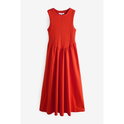 Robe mi-longue sans manches dos nageur NEXT