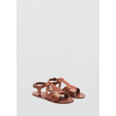Sandales à lanières cuir MANGO KIDS