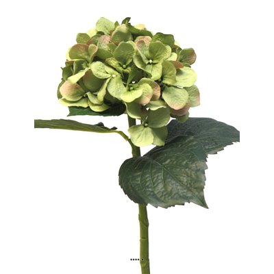 Hortensia artificiel en branche, H 48 cm ARTIFICIELLES