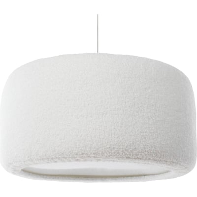 Suspension ronde en tissu peluche chambre enfant Cloud BPS KONCEPT