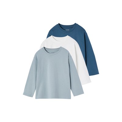 Lot 3 tee-shirts unis VERTBAUDET