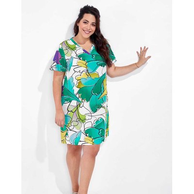 Robe imprimée droite GANDARIA LA FIANCÉE