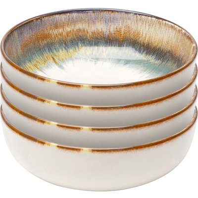 Lot de 4 bols 18cm, ORGANIC KARE DESIGN
