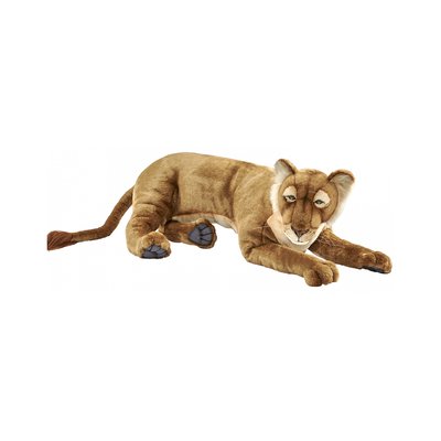 Peluche Geante Lionne Couchee HANSA
