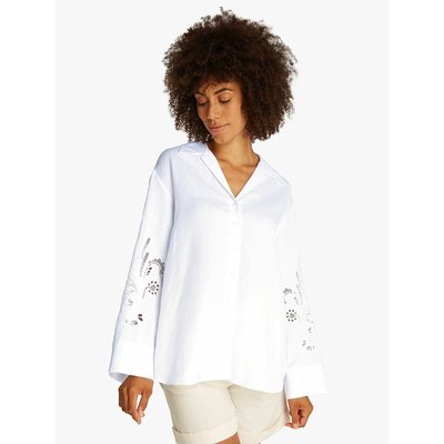 Embroidered Linen Shirt TOMMY HILFIGER