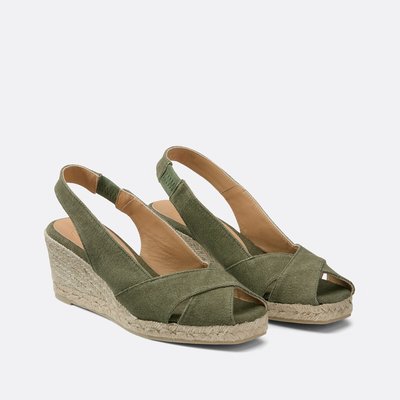 Espadrillas con zeppa slingback Diana CASTANER