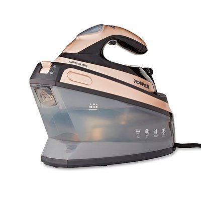 CeraGlide 2400W Steam Generator Iron - T22024 TOWER